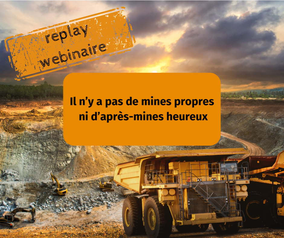 replay | webinaire sur les projets miniers dans l'Ouest